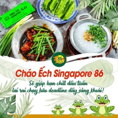 Cháo Ếch Singapore 86 Quán Cháo Ếch Singapore Ngon Gò Vấp