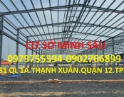 CHUYÊN MUA BÁN KHUNG XƯỞNG SẮT CŨ